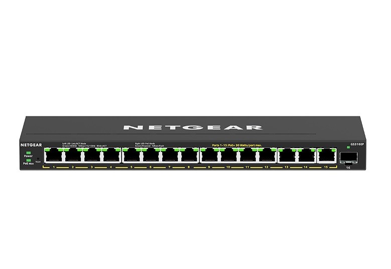 Switch NETGEAR GS316EP-100PES | GS316EP-100PES |