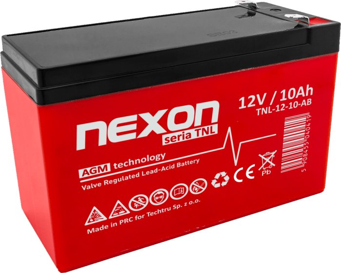Nexon  żelowy AGM 12V 10Ah Long