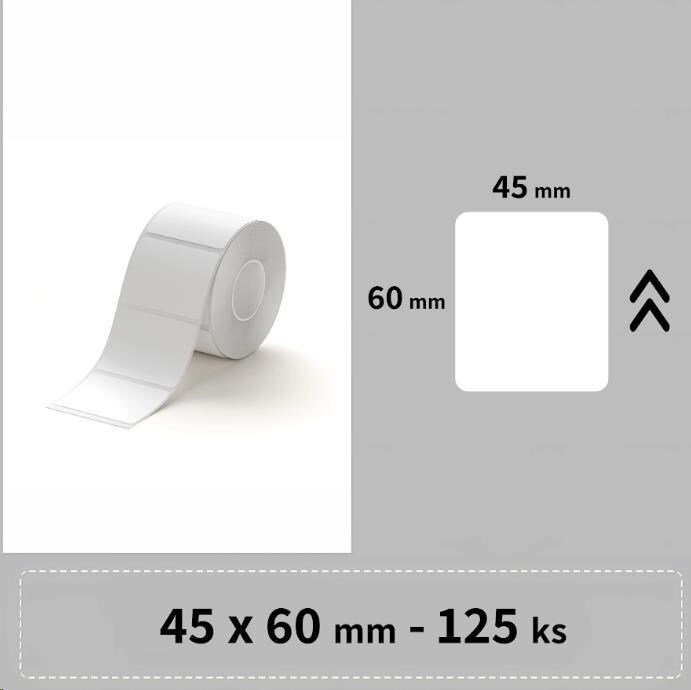 Niimbot Etykiety R 45x60mm 125  do