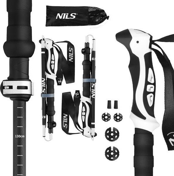 Nils Extreme Kijki trekkingowe Nils Aluminiowe