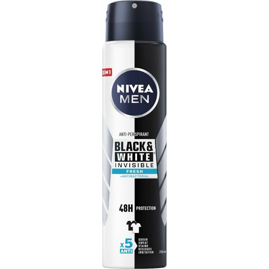Nivea Dezodorant INVISIBLE FRESH spray męski