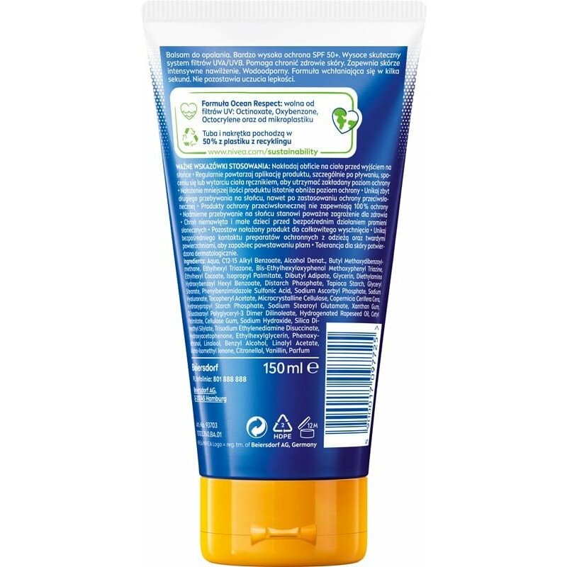 Nivea NIVEA_Sun Invisible Finish nawilżający balsam