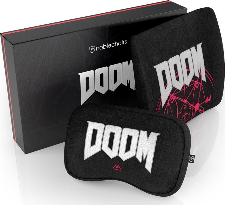 Noblechairs  poduszek  zapamiętującej  - DOOM Edition