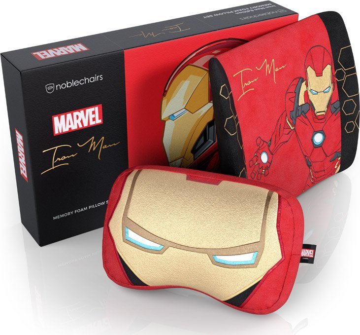 Noblechairs  poduszek  zapamiętującej  - Iron Man