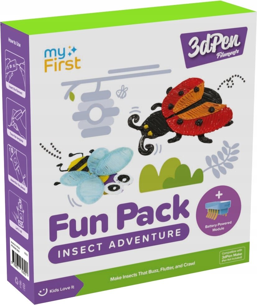 NoboKids myFirst 3dPen Make Filaments Fun