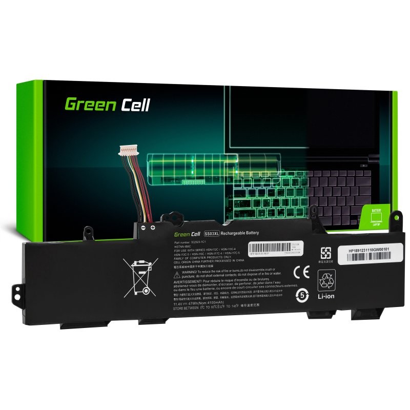 Green Cell Notebook battery SS03XL 11