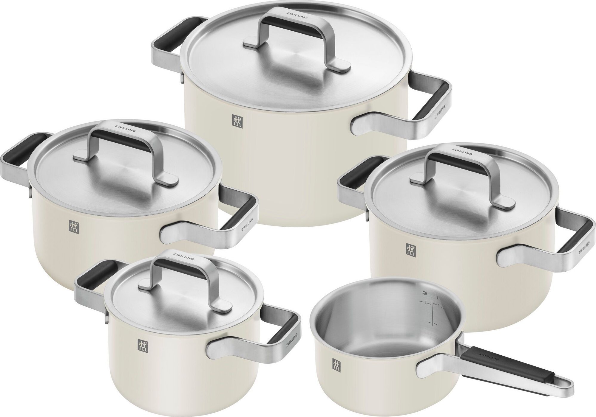 ZWILLING Pure Cookware Set 5-Pc 18/10