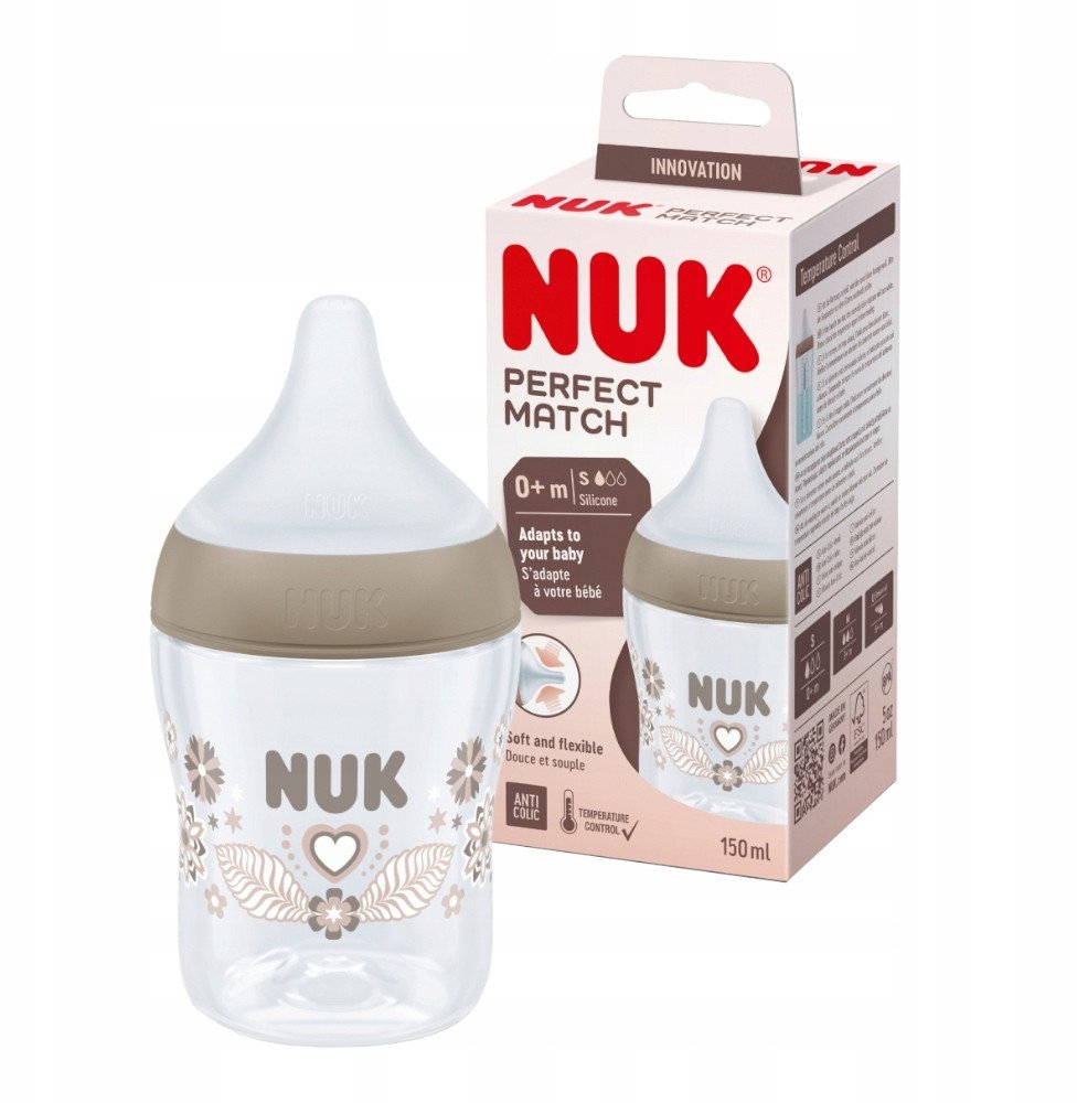 NUK BUTELKA PP 150ML PM SIL