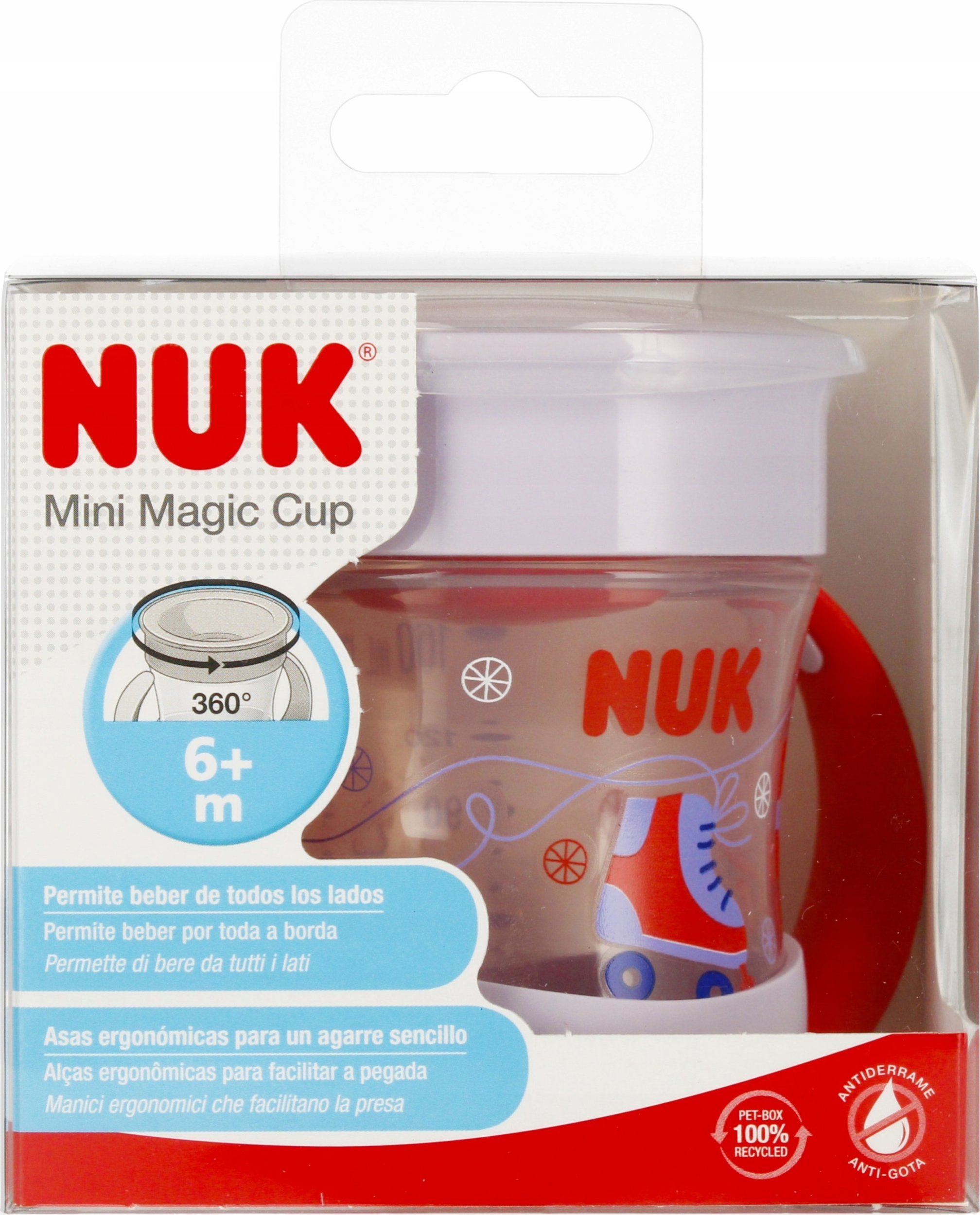 NUK  160ML MINI MAGIC 6M Czech
