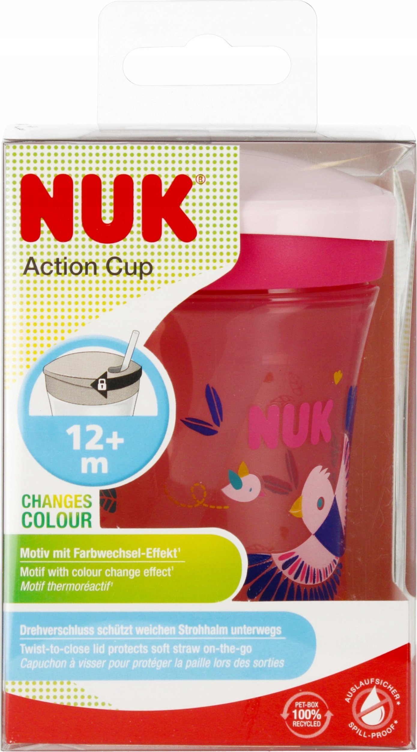 NUK  230ML EV ACT CUP 12M