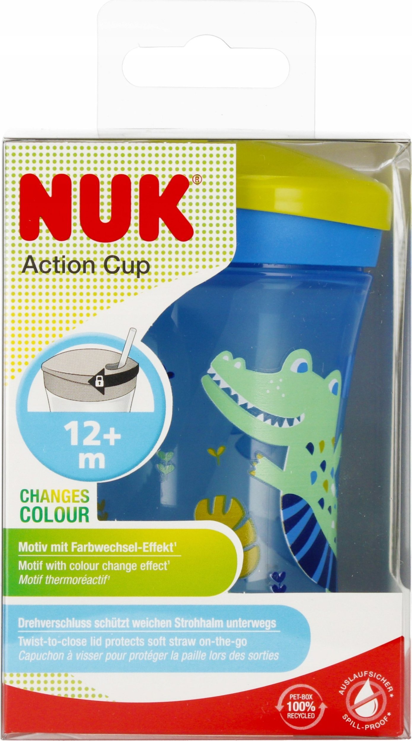 NUK  230ML EV ACT CUP 12M