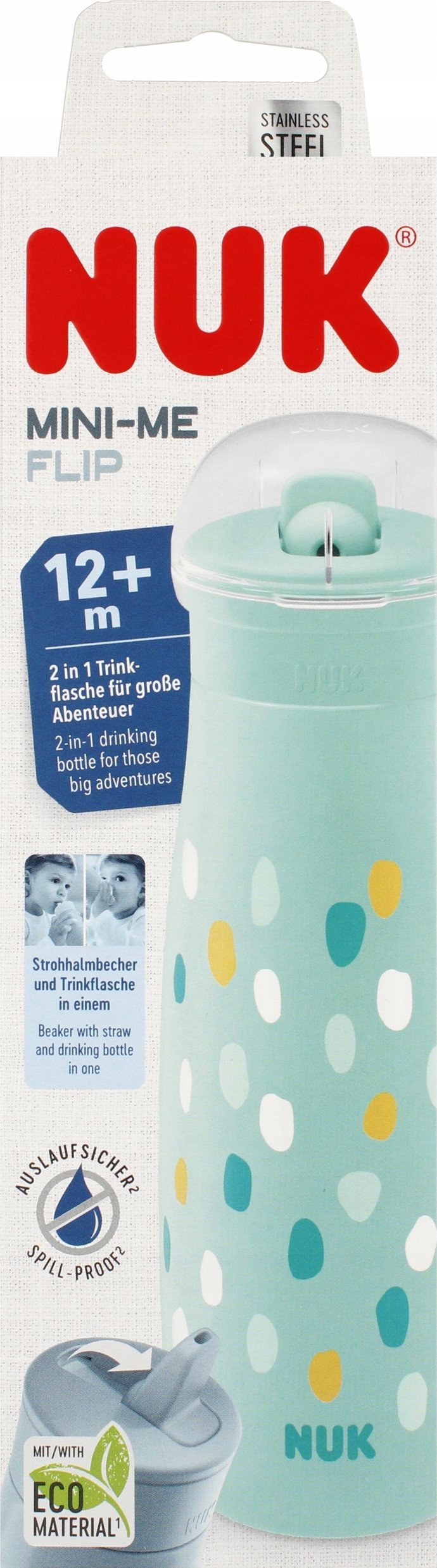 NUK  450ML MINI-ME 12M MINT 10225326