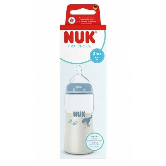 NUK NUK BUTELKA 300ML SMO  3M