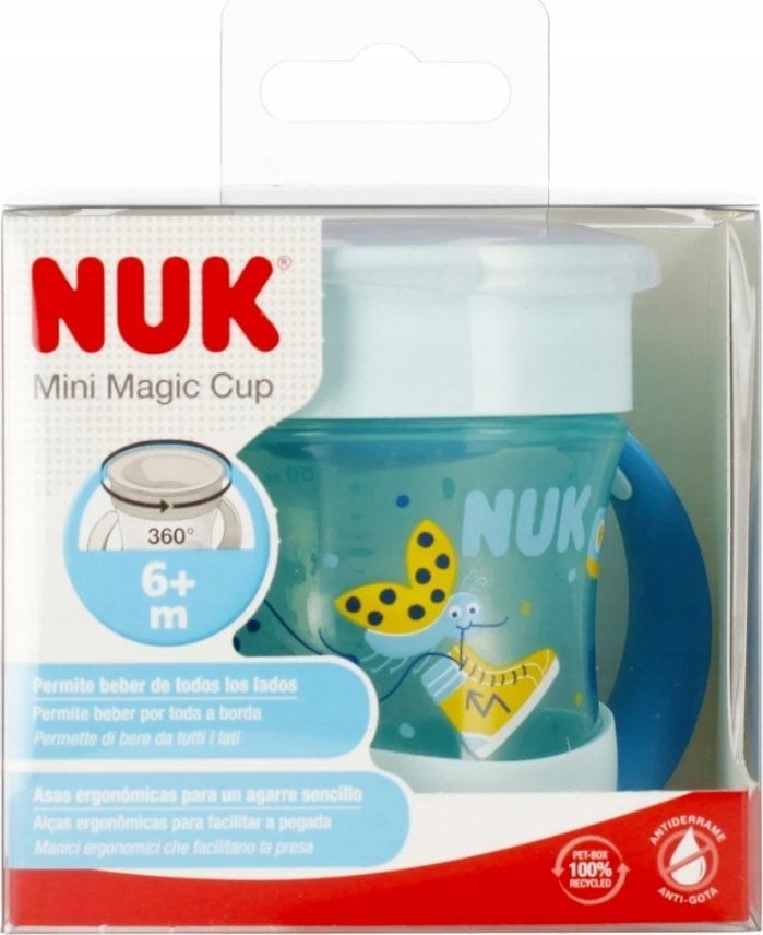 NUK NUK  160ML MINI MAGIC  6M