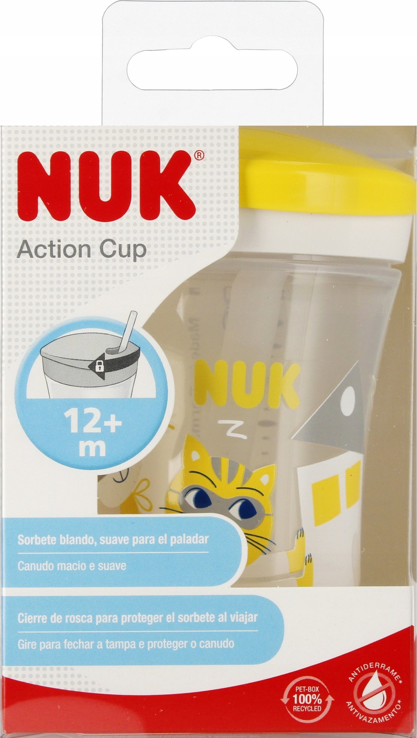 NUK NUK 230ML EVOLUT ACTI 12M