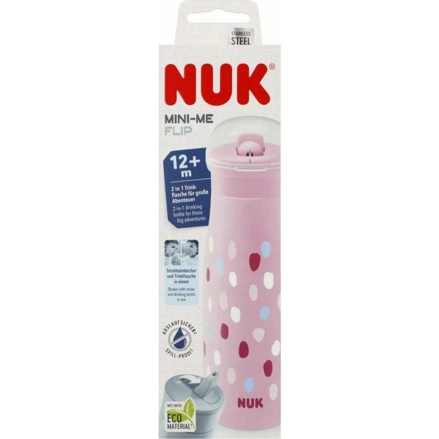 NUK NUK  450ML MINI-ME  12M FIOLET