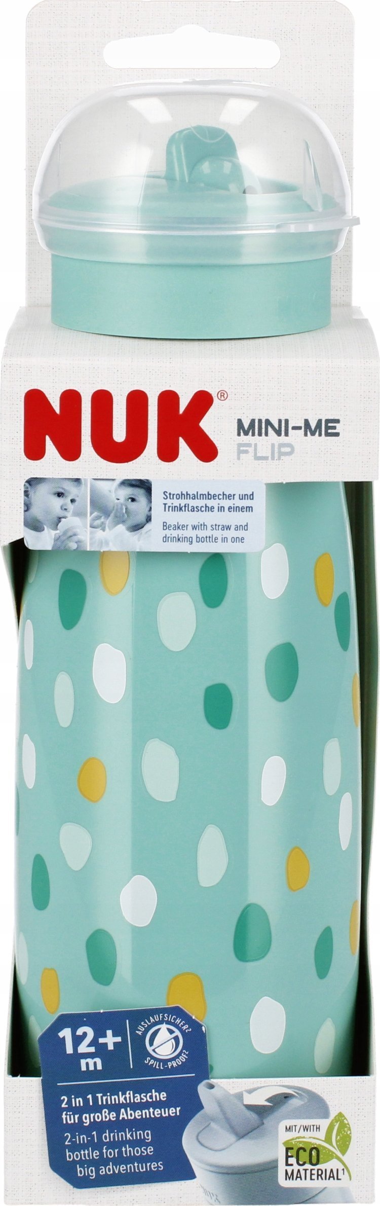 NUK NUK  450ML MINI-ME  12M TURKUS