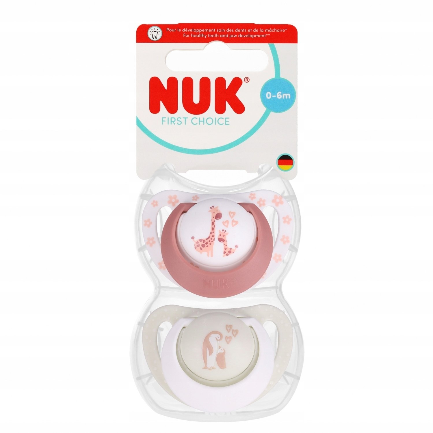 NUK SMOCZEK USP 2EL 0-6M FC