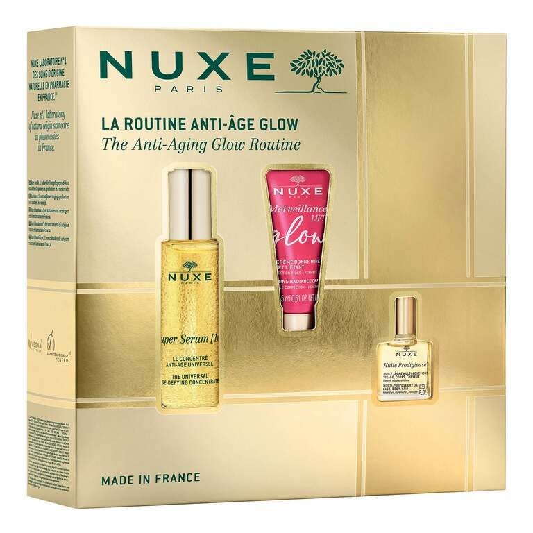 Nuxe Anti-Aging Glow Routine Set :