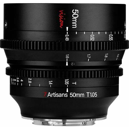 7Artisans Vision 50mm T1.05 Sony