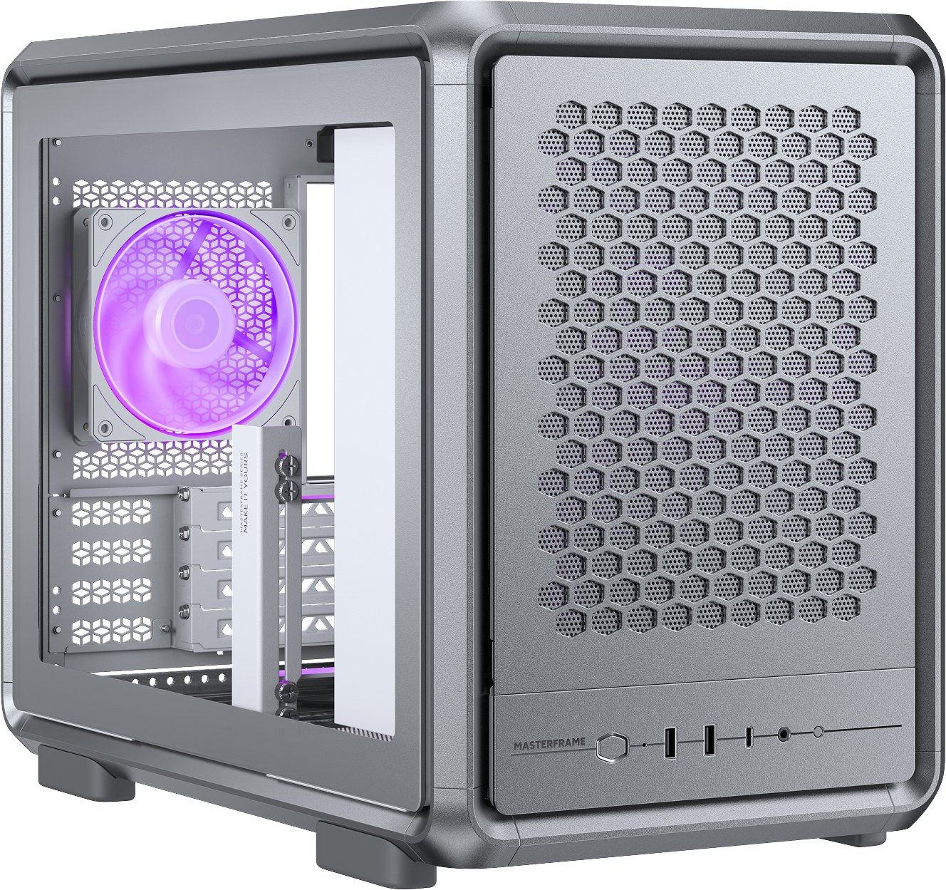 O Cooler Master MasterFrame 400 Mesh