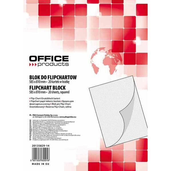 Office Products Bloki do Flipchart 58