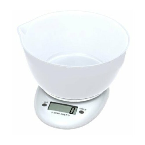 Omega kitchen scale OBSKWB, white |