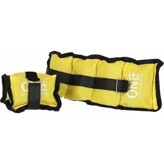 One Fitness Obciążniki WW01 Yellow 2x