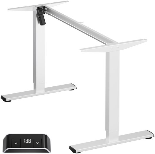 DESK FRAME MOTORISED/WHITE WDF221E-W ONKRON |