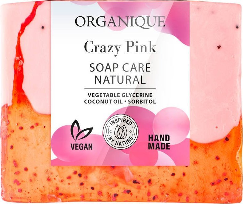 Organique ORGANIQUE Mydło pielęgnujące Crazy Pink