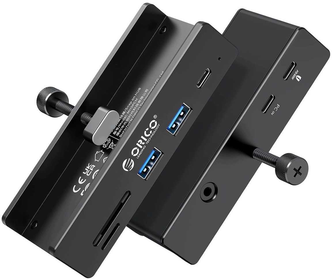 Orico  hub USB-C 10Gbps, PowerDelivery 60