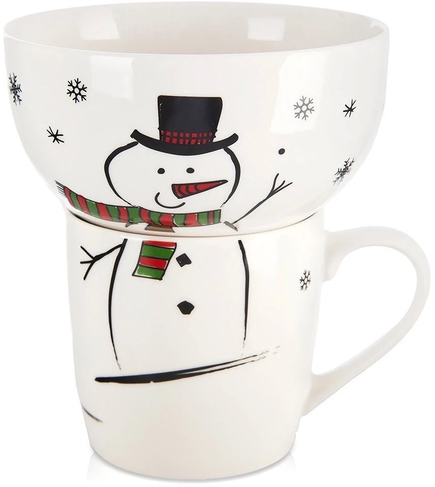 Orion z miseczką porcelanowy 2 el