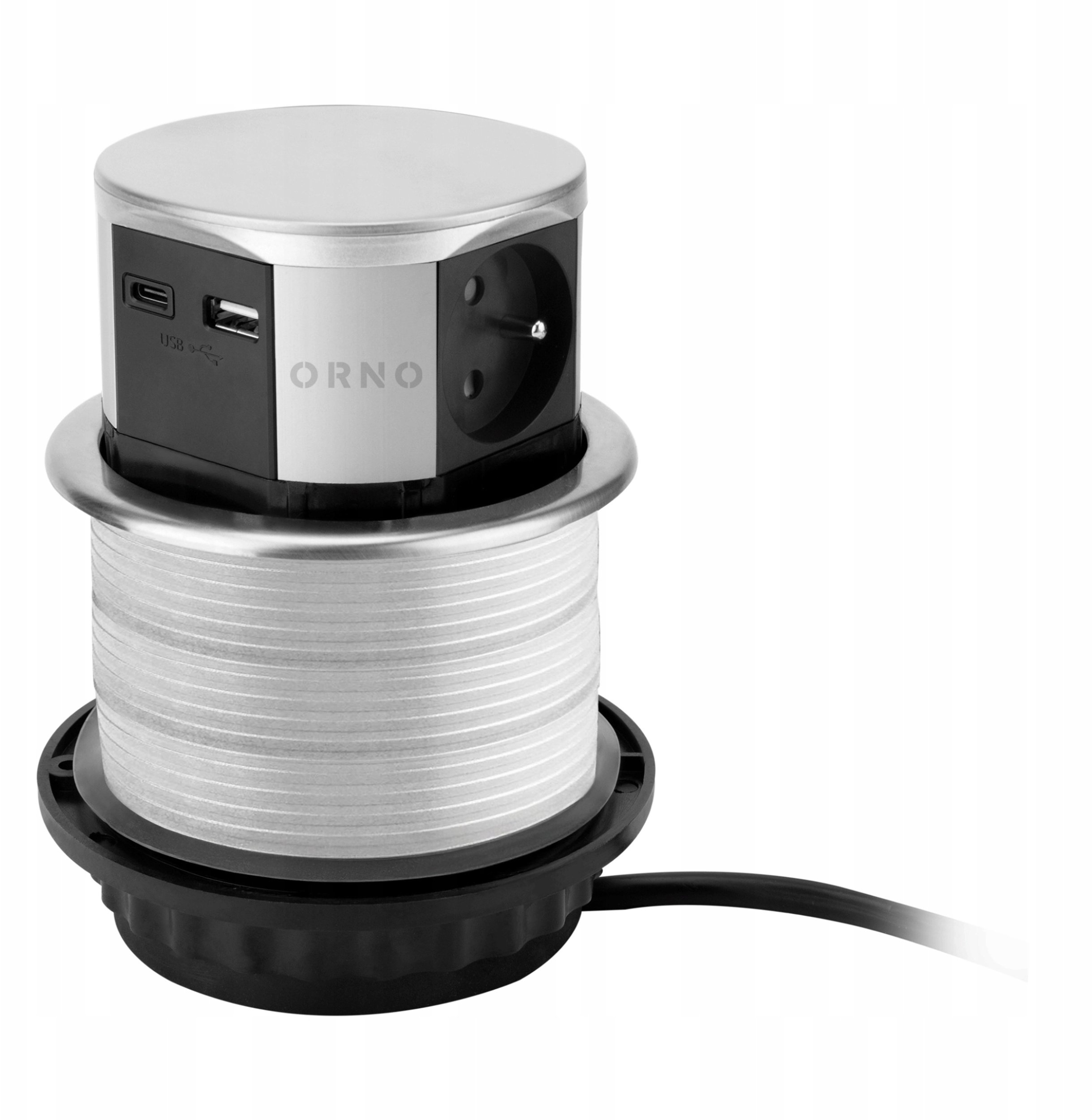 Orno  meblowe Ø10cm wysuwane z blatu