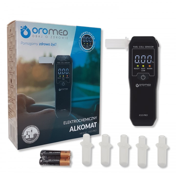 Oromed ALK_ORO-X10 PRO alcohol tester 0