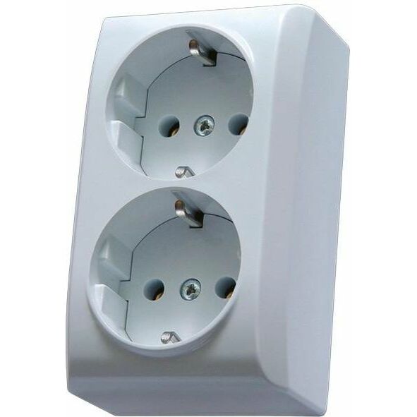 Ospel BIS natynkowe schuko IP20 (GN-2BS/00)