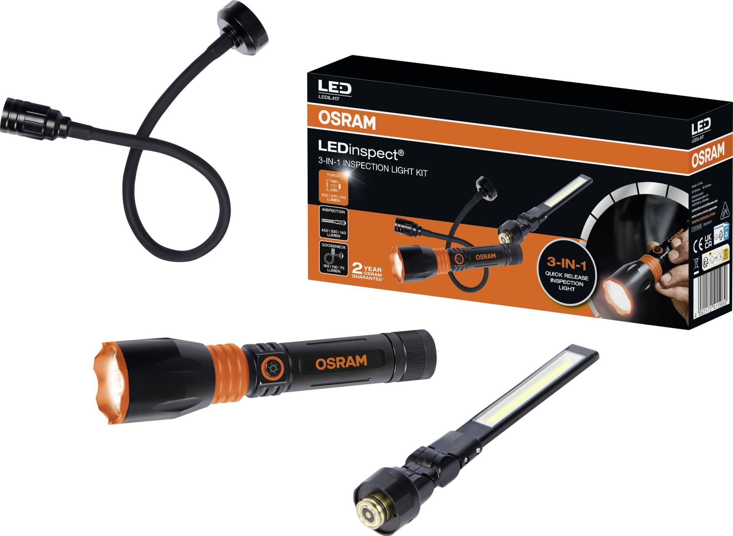 Osram LEDinspect 3-i-1 rek | LEDIL417