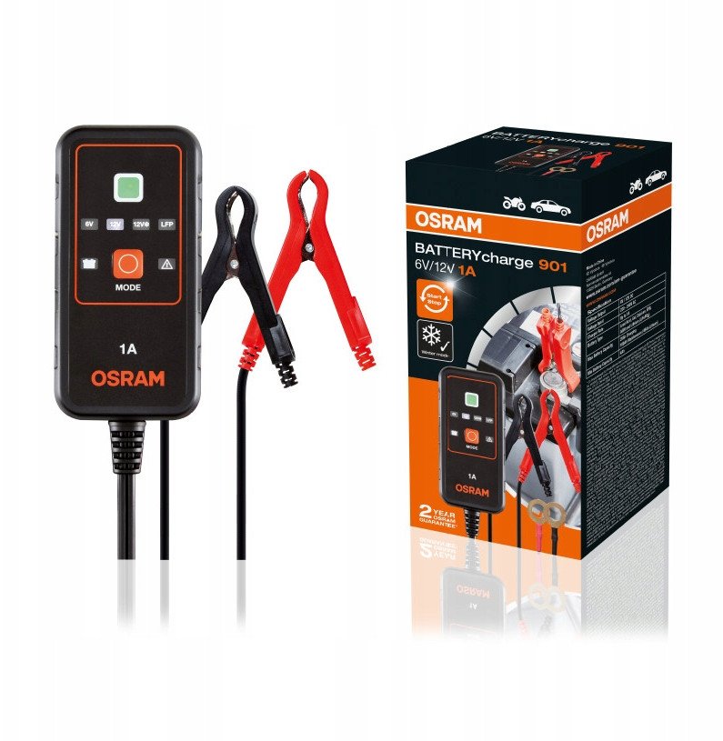 Osram  BATTERYcharge 901, napięcie : 6/12