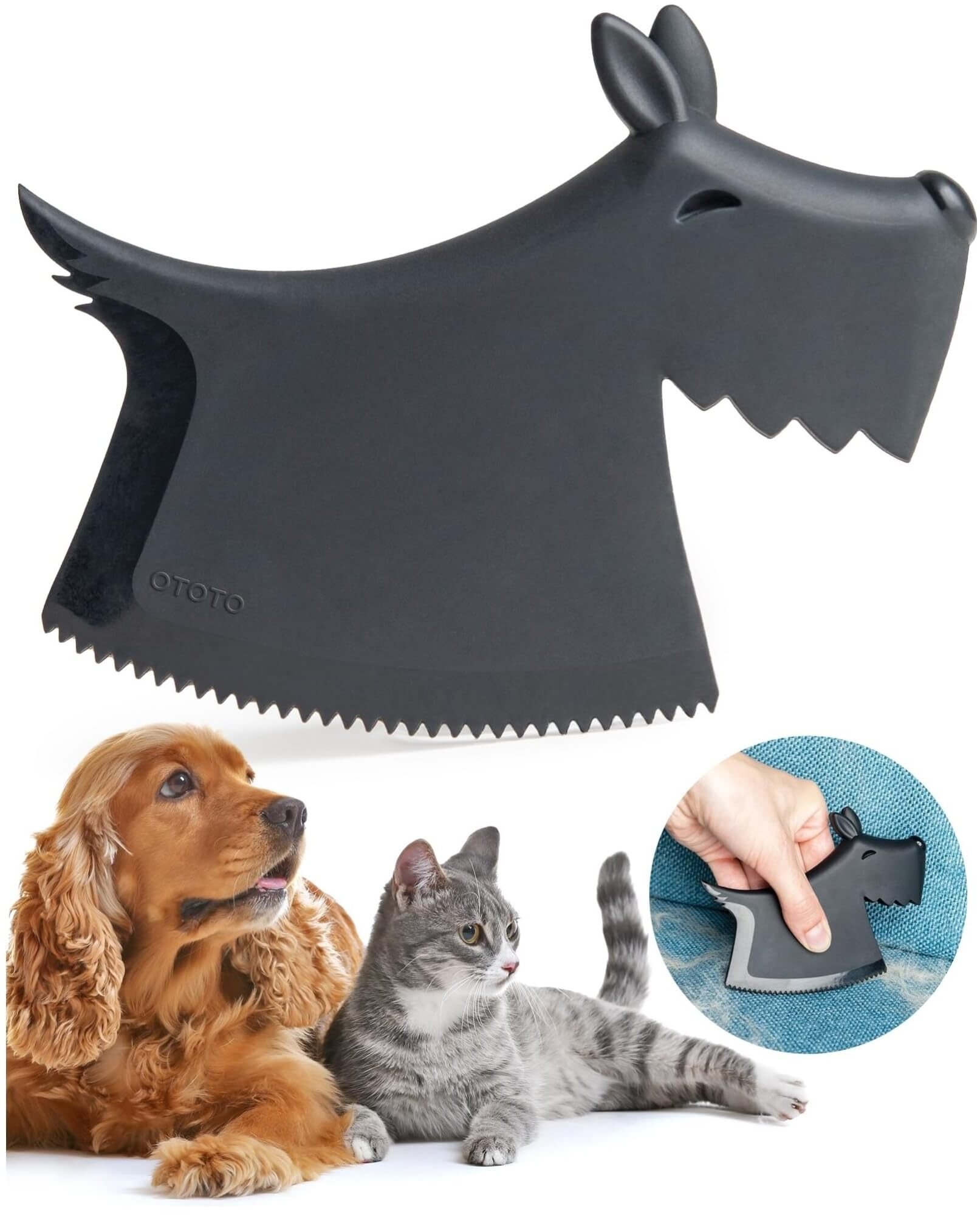 OTOTO Scruffy Pet Hair Brush |