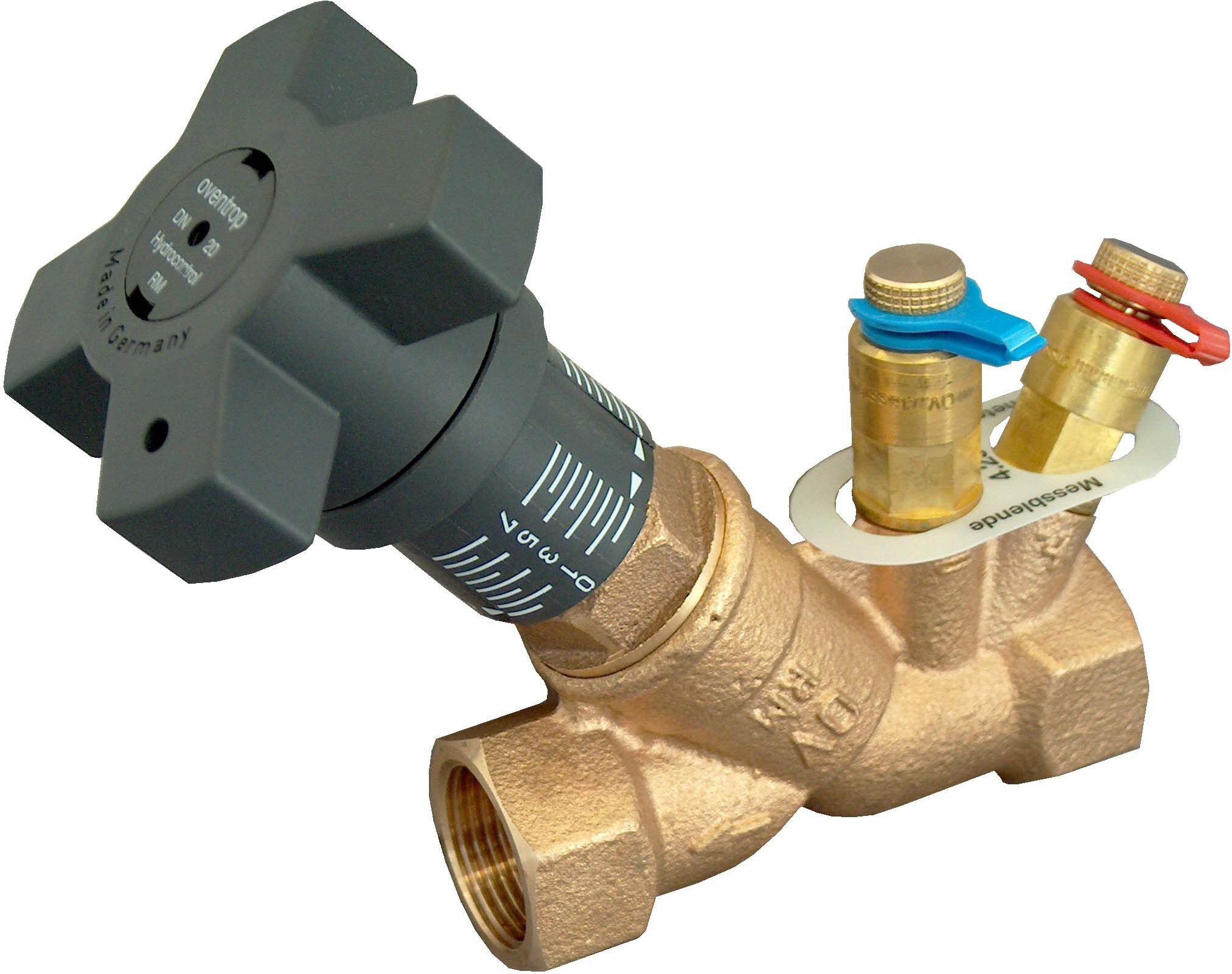 Oventrop Hydrocontrol MTR, PN25, zawór równoważącyzintegrowaną