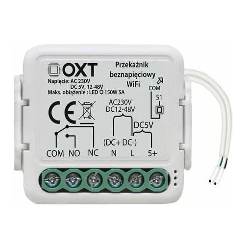 OXT  mini przekaźnik beznapięciowy AC 230V