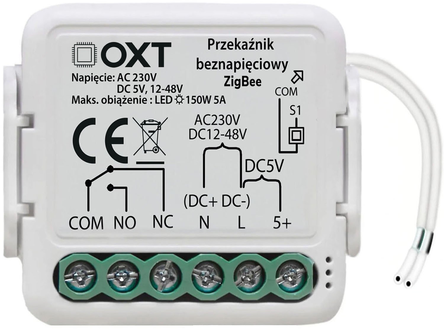 OXT  OXT Mini Przekaźnik beznapięciowy AC