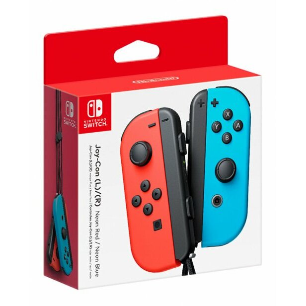 Nintendo Joy-Con 2-Piece Set neon red