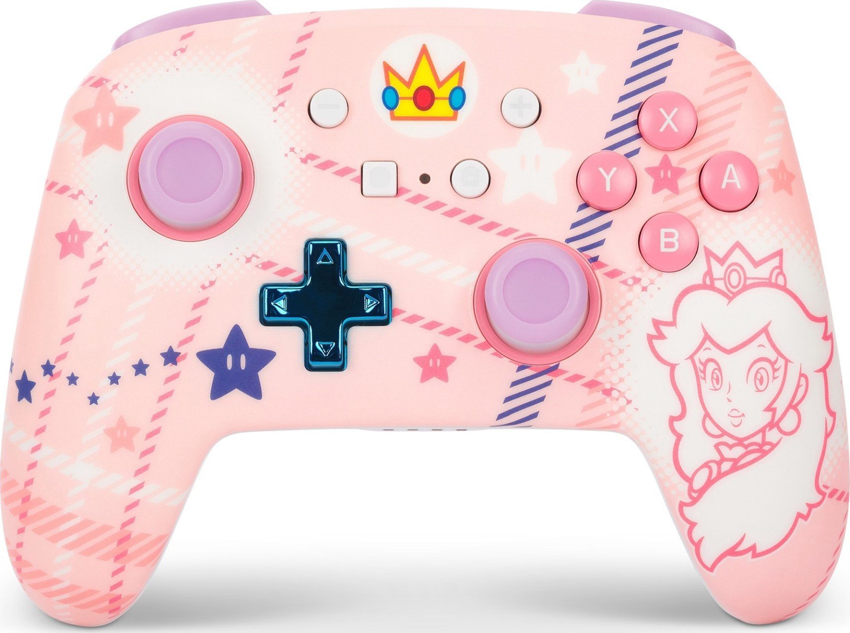 Pad PowerA Enhanced Princess Peach Plaid