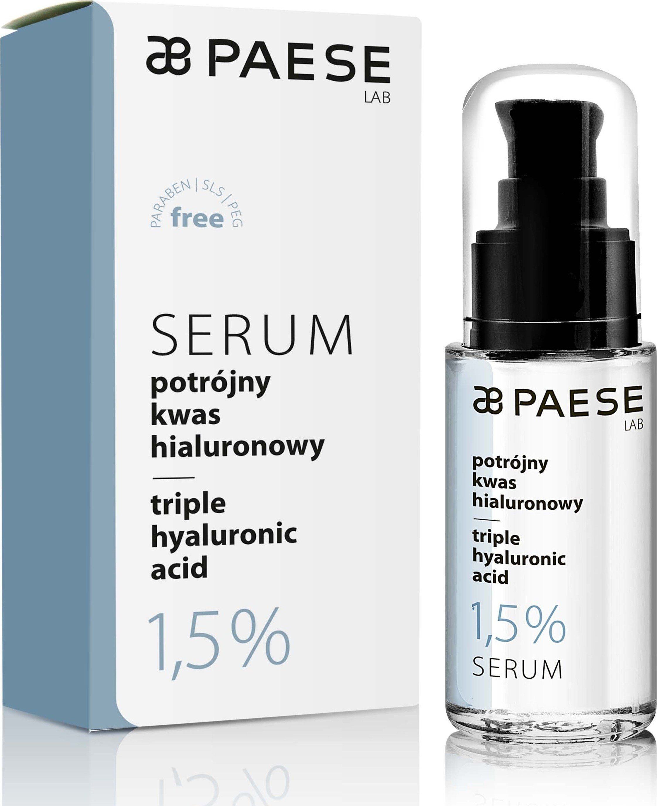Paese Serum do  z kwasem hialuronowym