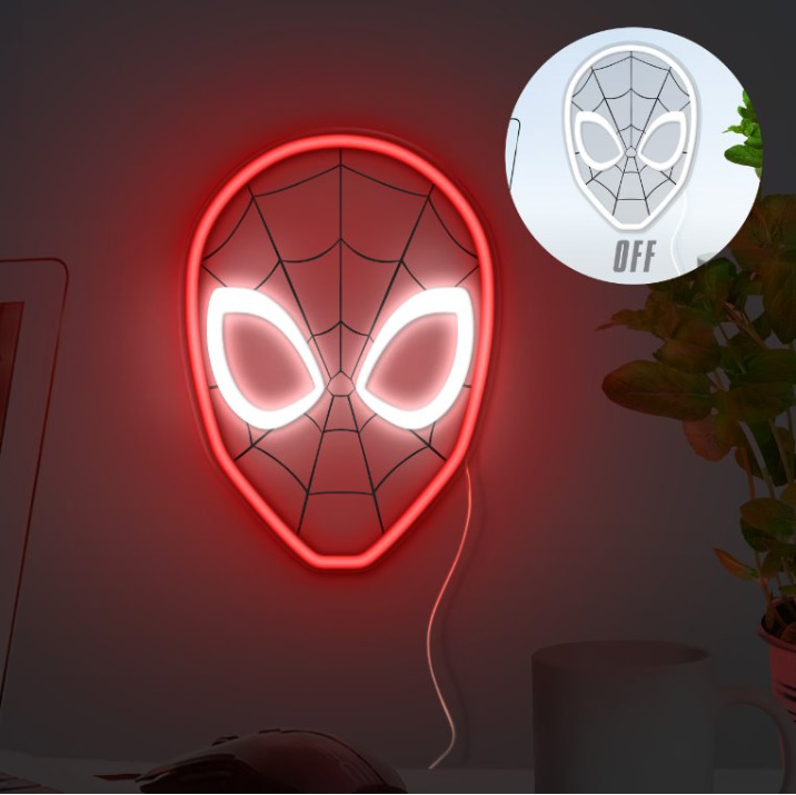 Paladone Spiderman Wall Mountable LED Neon