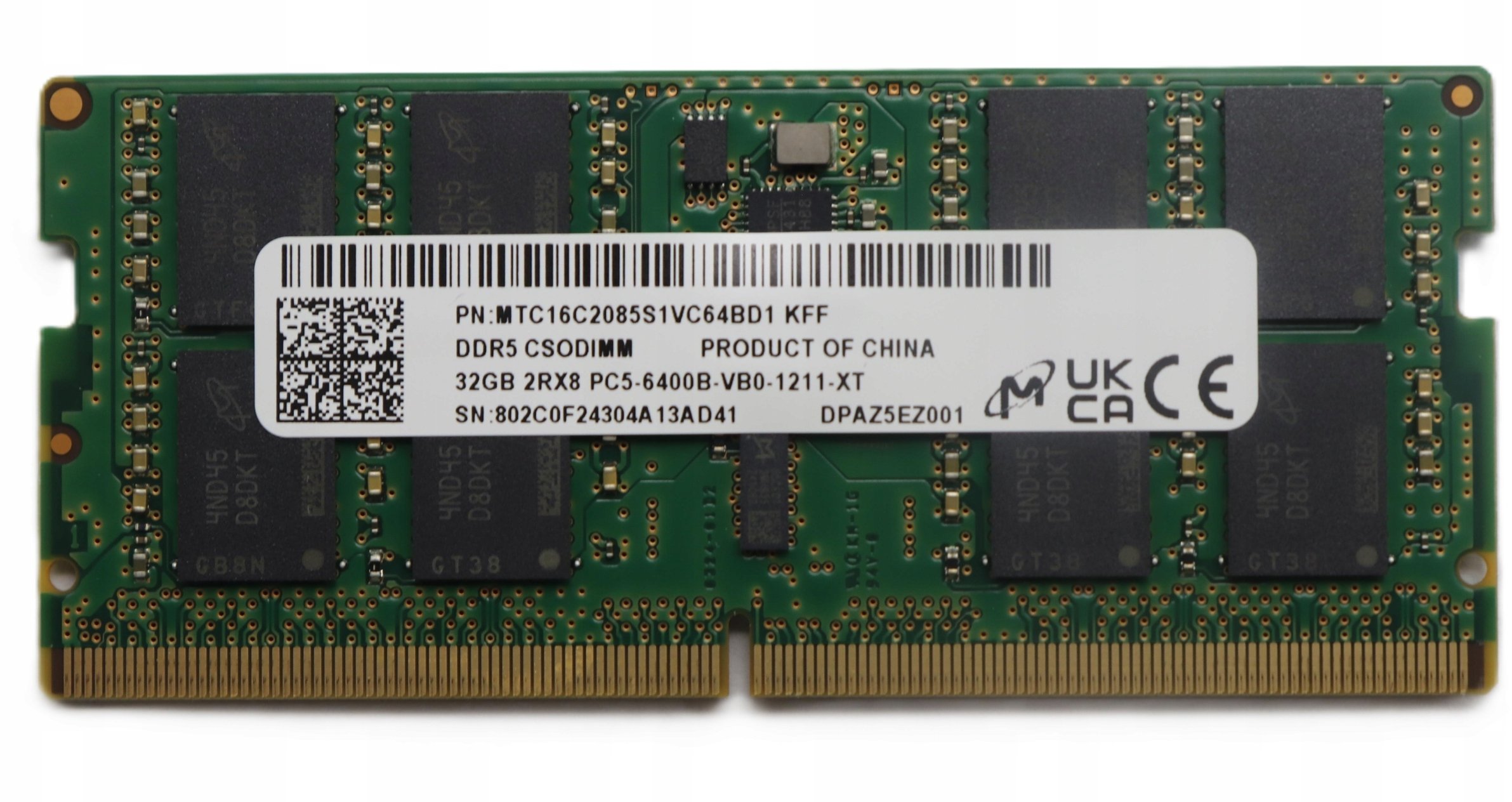 Pamięć do laptopa Lenovo Lenovo MEMORY