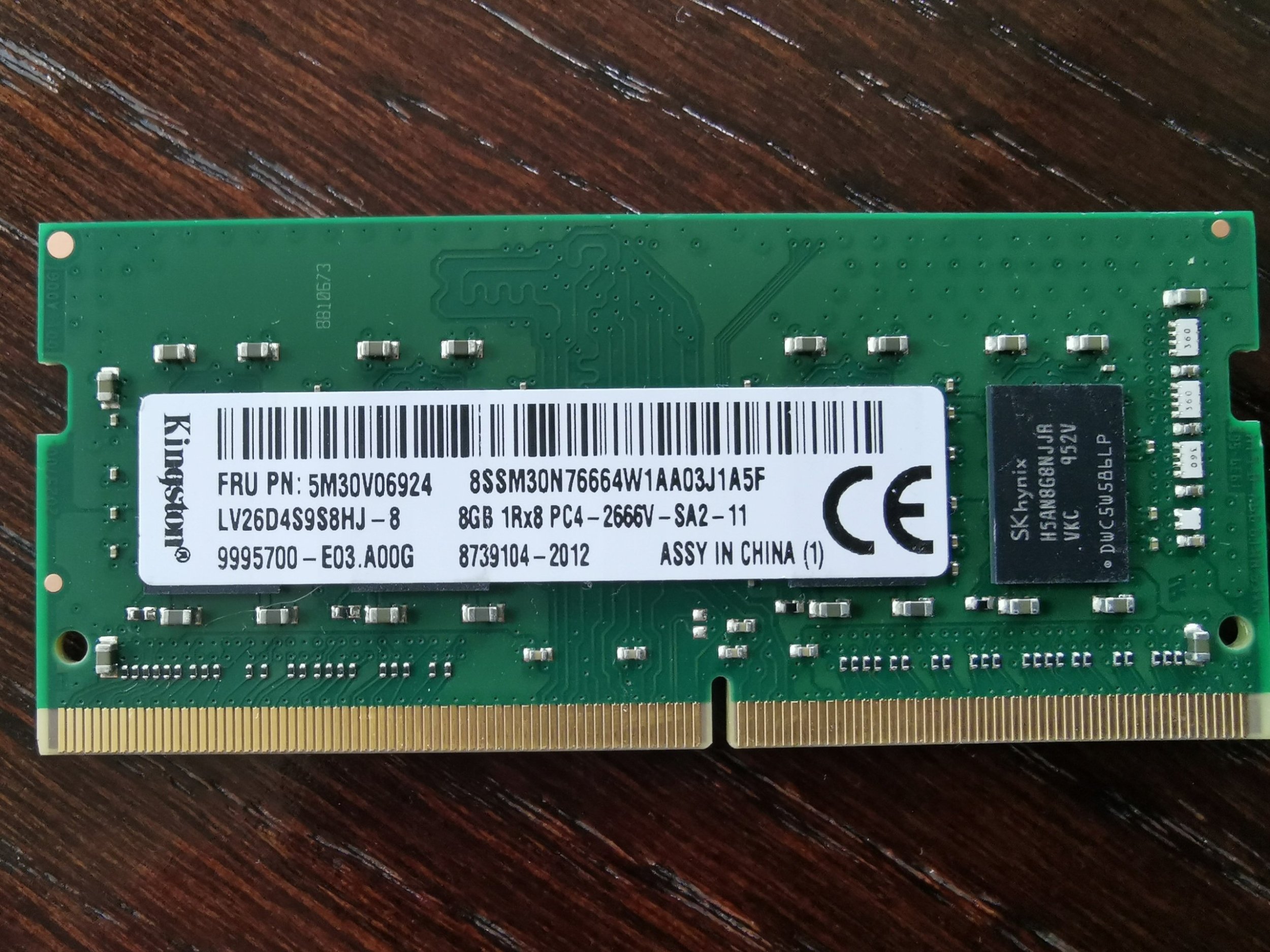Pamięć do laptopa Lenovo SODIMM, DDR4