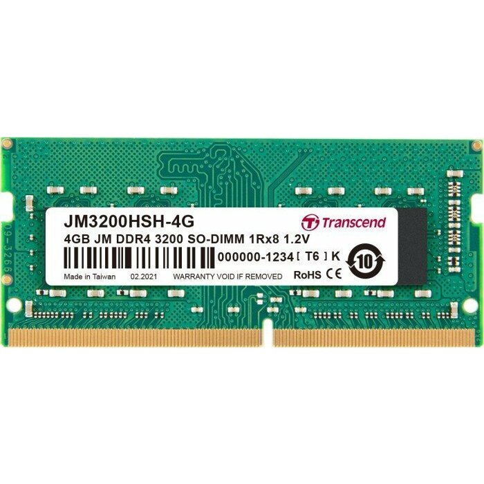 Pamięć do laptopa Transcend JetRam, SODIMM