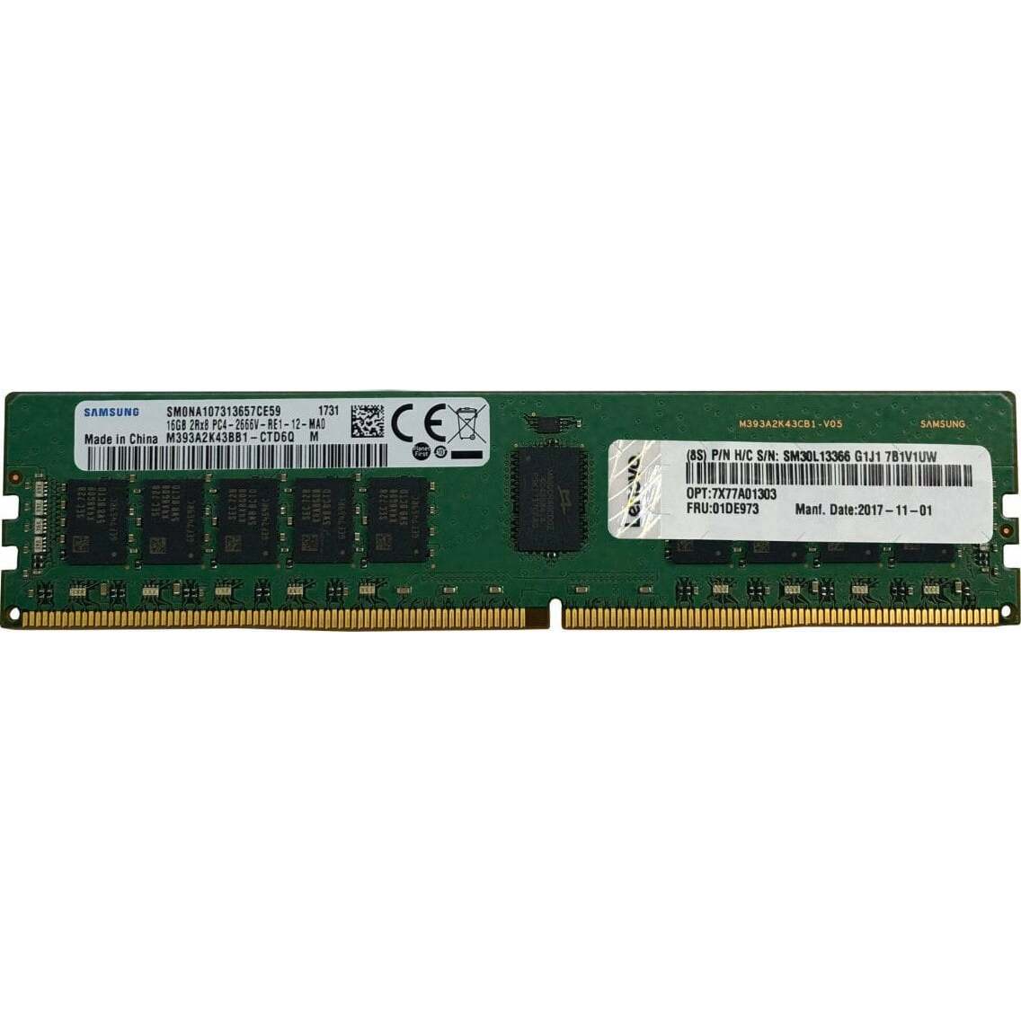 Pamięć serwerowa Lenovo ThinkSystem 16GB TruDDR4