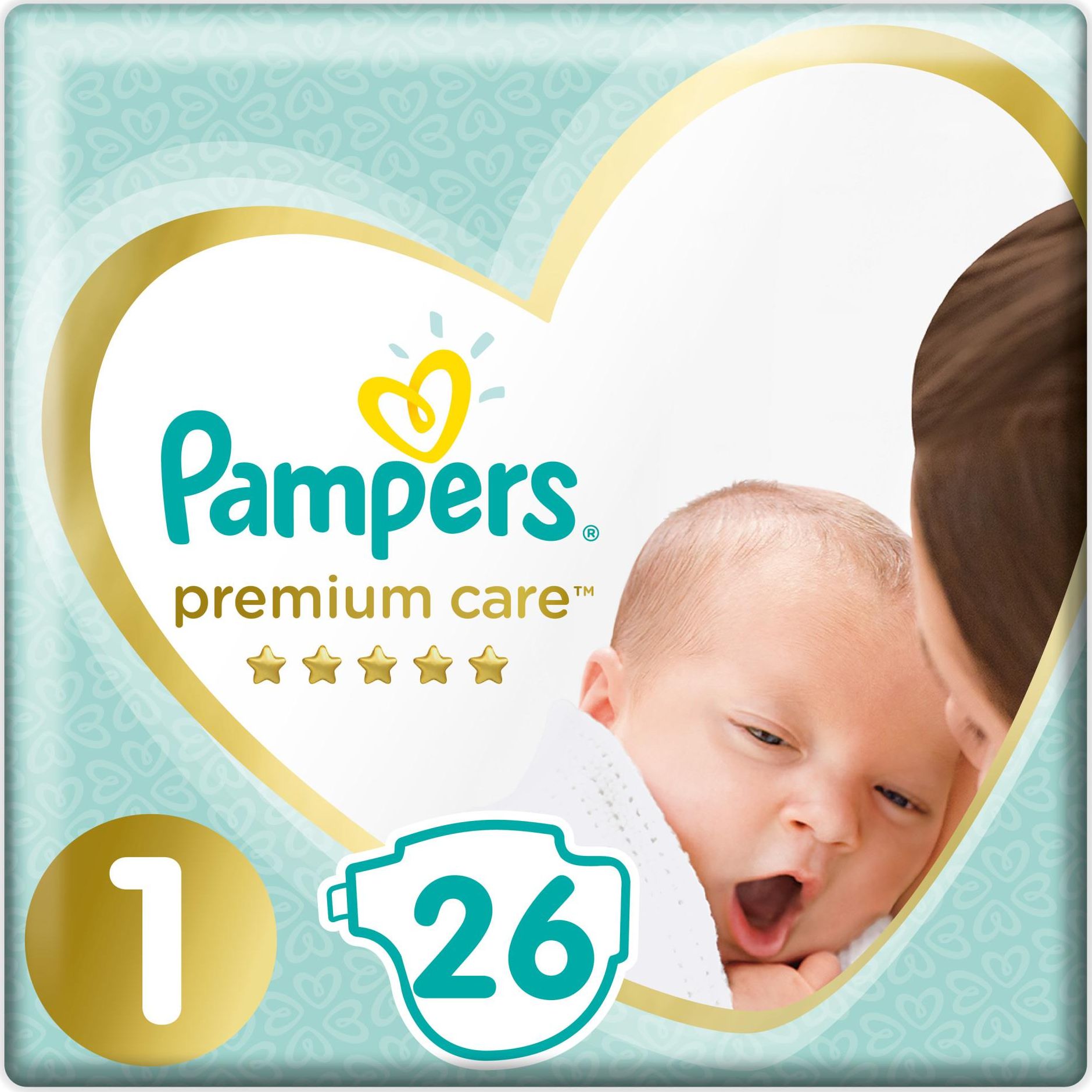 Pampers Pieluchy Premium Care 1, 2-5